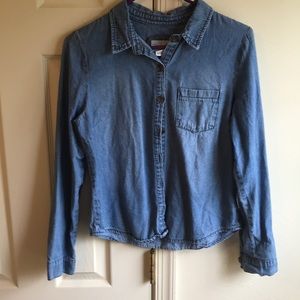 Denim shirt- size M